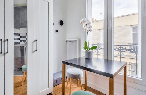 Appartement bien agencé à Bécon-les-Bruyères, recherché par un chasseur immobilier pour un projet d'investissement locatif dans les Hauts-de-Seine.