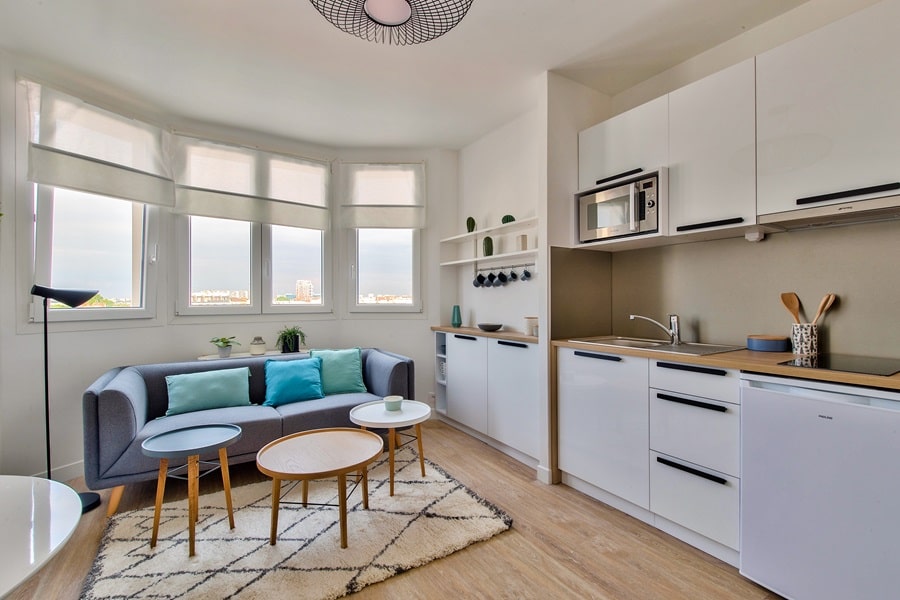 Appartement 2 pièces à Asnières proche métro, lumineux et moderne, sélectionné par Early Birds Chasseurs immobiliers pour un investissement idéal.