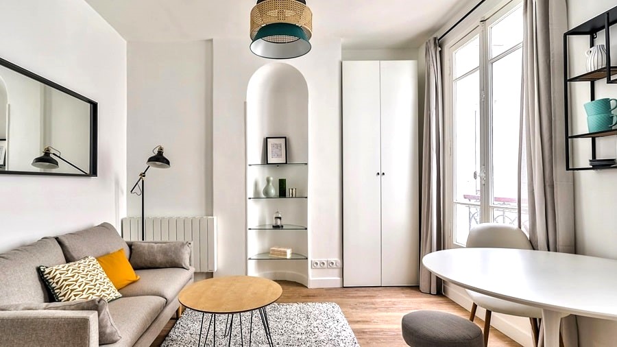 1 appartement rénové avec travaux dans le 16e auteuil