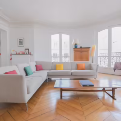 Appartement lumineux à Paris sélectionné par un chasseur d’appartement