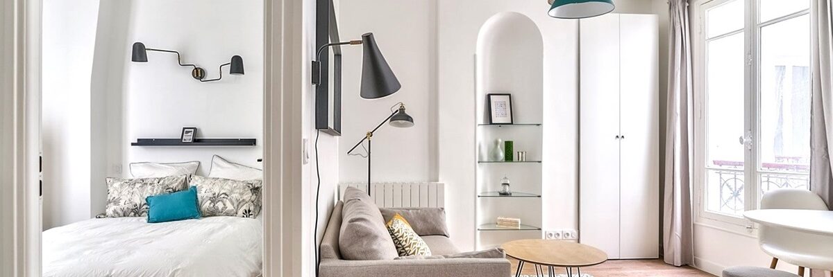 Studio rénové et décoré à Paris Boulevard Exelmans, optimisé pour un projet d’investissement locatif clé en main.