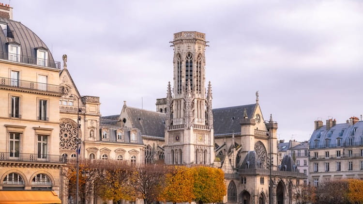 Vue autour de Saint-Eustache