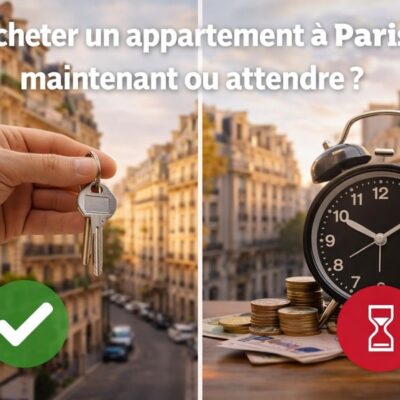 acheter un appartement à Paris maintenant ou attendre – décision immobilière et timing d’achat