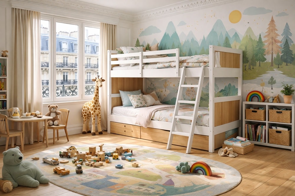 chambre d’enfants évolutive dans un appartement parisien (2)