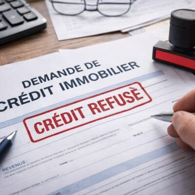 refus de prêt immobilier par la banque