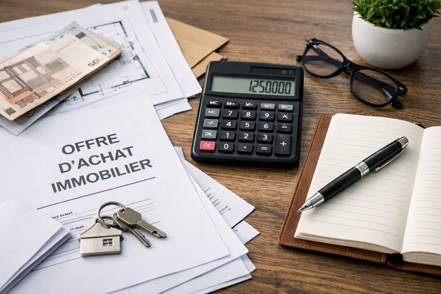 paiement comptant achat immobilier offre d’achat sans crédit